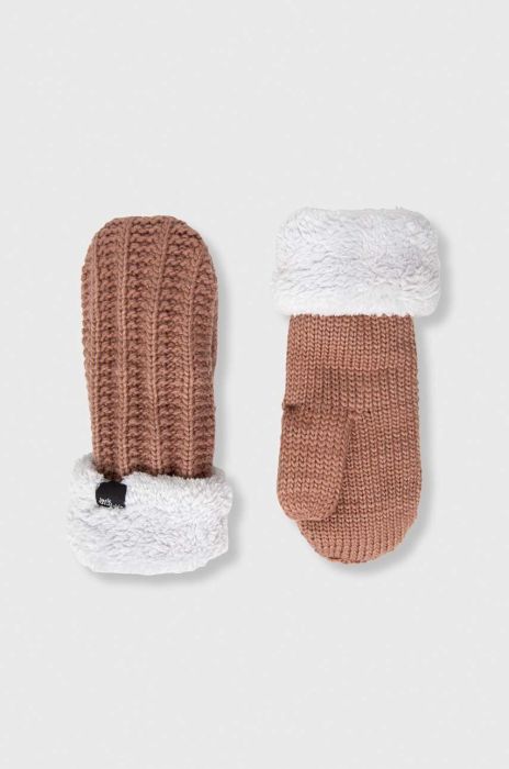 Рукавички Jack Wolfskin жіночі колір рожевий Рукавички Jack Wolfskin жіночі колір рожевий