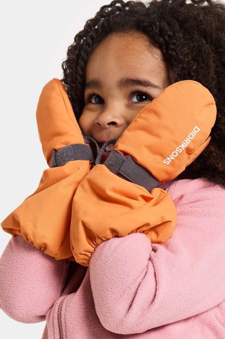Дитячі лижні рукавички Didriksons BIGGLES MITTEN колір помаранчевий (3607519) Дитячі лижні рукавички Didriksons BIGGLES MITTEN колір помаранчевий (3607519)
