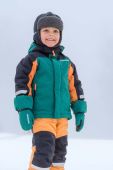 Дитячі лижні рукавички Didriksons BIGGLES ZIP MITTEN колір зелений (3607456) Дитячі лижні рукавички Didriksons BIGGLES ZIP MITTEN колір зелений (3607456)
