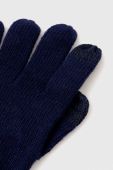 Рукавички з домішкою вовни Polo Ralph Lauren колір синій Рукавички з домішкою вовни Polo Ralph Lauren колір синій