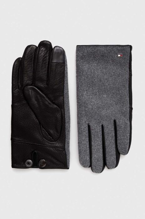 Рукавички Tommy Hilfiger чоловічі колір сірий Рукавички Tommy Hilfiger чоловічі колір сірий