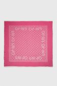 Хустка Liu Jo жіноча колір рожевий візерунок (3338581)