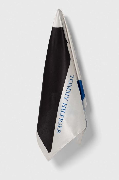 Хустка Tommy Hilfiger жіноча колір синій візерунок (3605992)