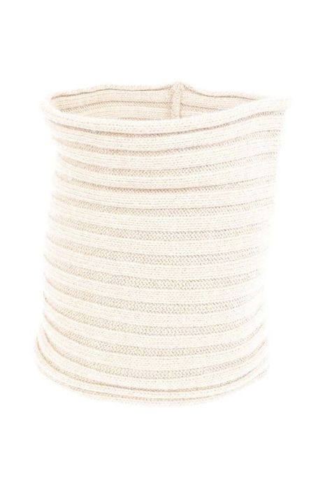 Дитячий снуд Jamiks колір білий однотонний Дитячий снуд Jamiks колір білий однотонний