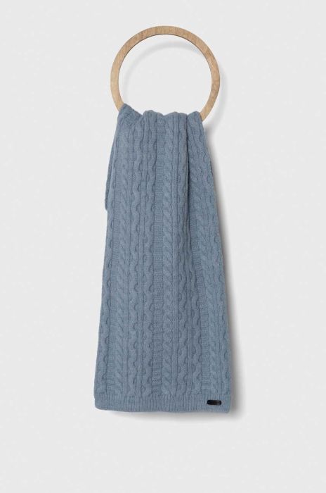 Шарф Pepe Jeans однотонний колір блакитний Шарф Pepe Jeans однотонний колір блакитний