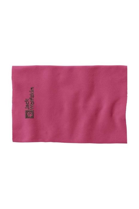 Дитячий снуд Jack Wolfskin REAL STUFF колір рожевий однотонний Дитячий снуд Jack Wolfskin REAL STUFF колір рожевий однотонний