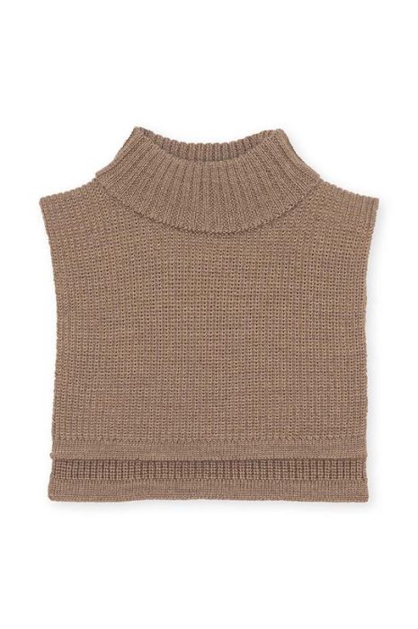 Дитячий снуд Konges Sl?jd колір коричневий однотонний Дитячий снуд Konges Sl?jd колір коричневий однотонний