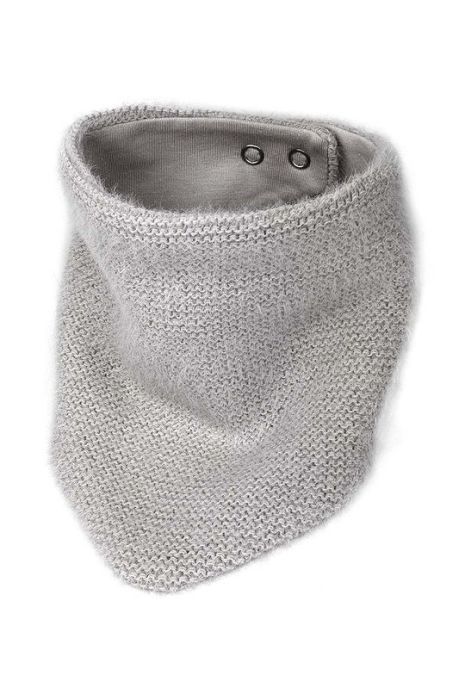 Дитяча хустка Jamiks колір сірий однотонна