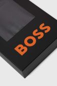 Шапка та шарф з домішкою вовни Boss Orange BOSS ORANGE колір чорний