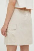 Спідниця R?sum? колір бежевий mini пряма