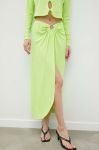 Спідниця R?sum? колір зелений midi пряма