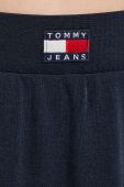 Спідниця Tommy Jeans колір синій midi пряма