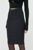 Спідниця Elisabetta Franchi колір чорний mini олівець (3459304)
