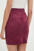 Спідниця Guess колір фіолетовий mini олівець Спідниця Guess колір фіолетовий mini олівець