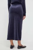 Спідниця Max Mara Leisure колір синій midi пряма Спідниця Max Mara Leisure колір синій midi пряма