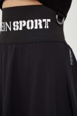 Спідниця PLEIN SPORT колір чорний mini розкльошена