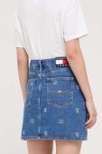 Джинсова спідниця Tommy Jeans mini олівець колір блакитний (3538376) Джинсова спідниця Tommy Jeans mini олівець колір блакитний (3538376)