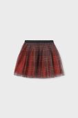 Дитяча спідниця Mayoral колір червоний mini розкльошена (3442603)