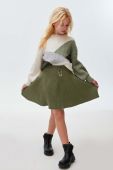 Дитяча спідниця Mayoral колір зелений mini розкльошена (3409906) Дитяча спідниця Mayoral колір зелений mini розкльошена (3409906)