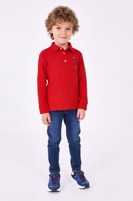 Дитячі джинси Mayoral slim fit колір темно-синій (3440692) Дитячі джинси Mayoral slim fit колір темно-синій (3440692)