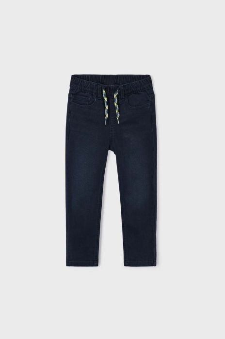 Дитячі джинси Mayoral soft denim jogger колір темно-синій (3440943) Дитячі джинси Mayoral soft denim jogger колір темно-синій (3440943)