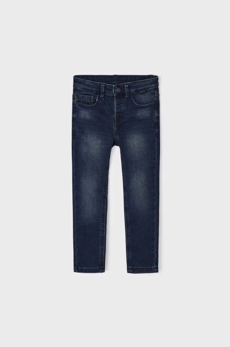 Дитячі джинси Mayoral soft denim колір темно-синій (3412699) Дитячі джинси Mayoral soft denim колір темно-синій (3412699)