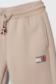 Дитячі спортивні штани Tommy Hilfiger колір бежевий однотонні (3493260)
