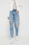 Джинси Tommy Jeans Mom Jean жіночі висока посадка колір блакитний (3376102) Джинси Tommy Jeans Mom Jean жіночі висока посадка колір блакитний (3376102)