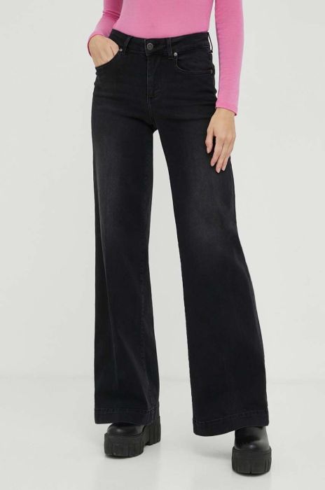 Джинси Liu Jo жіночі висока посадка колір чорний (3394780) Джинси Liu Jo жіночі висока посадка колір чорний (3394780)
