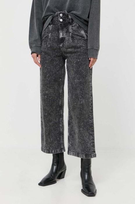 Джинси Boss Orange BOSS ORANGE жіночі колір чорний Джинси Boss Orange BOSS ORANGE жіночі колір чорний