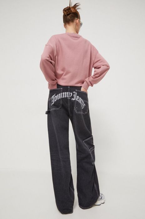 Джинси Tommy Jeans жіночі висока посадка колір чорний (3575656) Джинси Tommy Jeans жіночі висока посадка колір чорний (3575656)