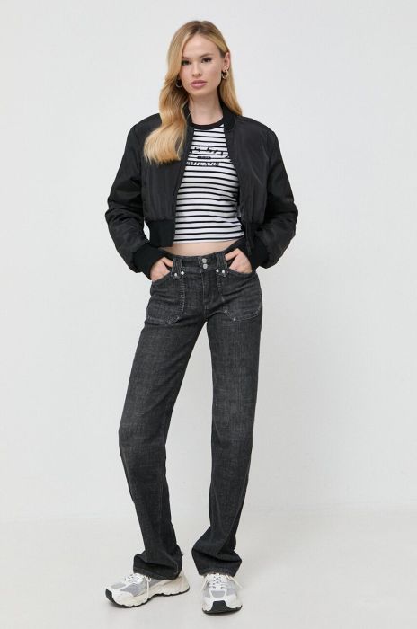 Джинси Miss Sixty жіночі висока посадка колір сірий (3497345) Джинси Miss Sixty жіночі висока посадка колір сірий (3497345)