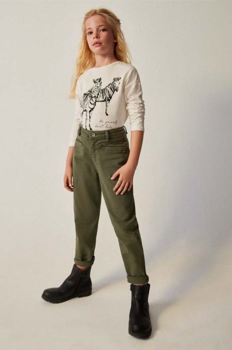 Дитячі джинси Mayoral колір зелений (3467388) Дитячі джинси Mayoral колір зелений (3467388)