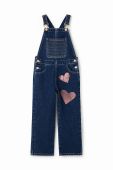 Дитячий джинсовий комбінезон Desigual колір темно-синій (3454757) Дитячий джинсовий комбінезон Desigual колір темно-синій (3454757)
