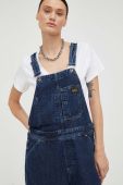 Джинсовий комбінезон G-Star Raw колір темно-синій Джинсовий комбінезон G-Star Raw колір темно-синій