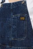 Джинсовий комбінезон G-Star Raw колір темно-синій Джинсовий комбінезон G-Star Raw колір темно-синій