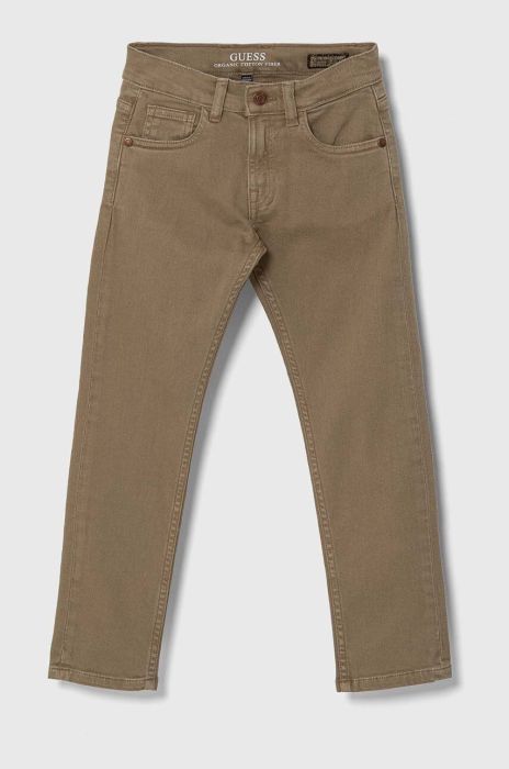 Дитячі джинси Guess колір коричневий (3450998) Дитячі джинси Guess колір коричневий (3450998)