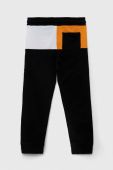 Дитячі бавовняні штани Guess колір чорний візерунок (3296881) Дитячі бавовняні штани Guess колір чорний візерунок (3296881)
