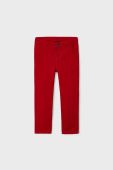 Дитячі штани Mayoral колір червоний однотонні (3438516) Дитячі штани Mayoral колір червоний однотонні (3438516)