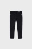 Дитячі штани Mayoral slim fit колір чорний однотонні (3427273)