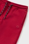 Дитячі спортивні штани Mayoral колір червоний однотонні (3438644) Дитячі спортивні штани Mayoral колір червоний однотонні (3438644)