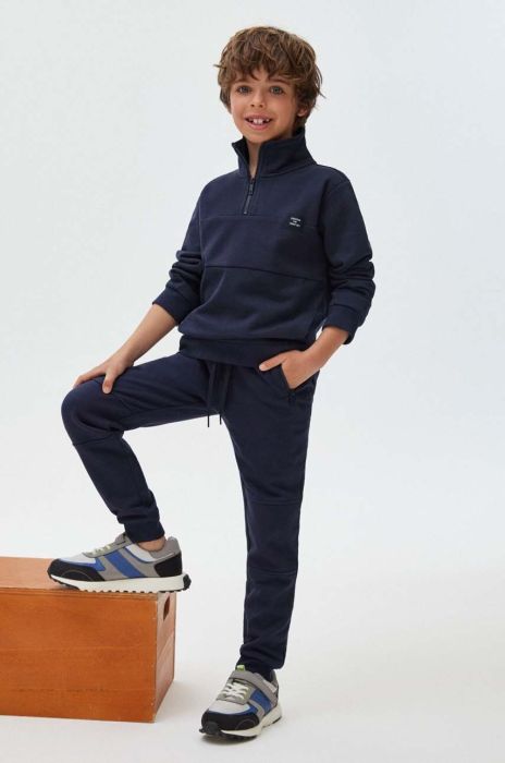 Дитячі спортивні штани Mayoral колір синій однотонні (3442932) Дитячі спортивні штани Mayoral колір синій однотонні (3442932)
