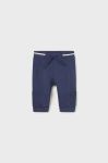 Дитячі спортивні штани Mayoral Newborn колір синій візерунок