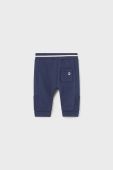 Дитячі спортивні штани Mayoral Newborn колір синій візерунок Дитячі спортивні штани Mayoral Newborn колір синій візерунок