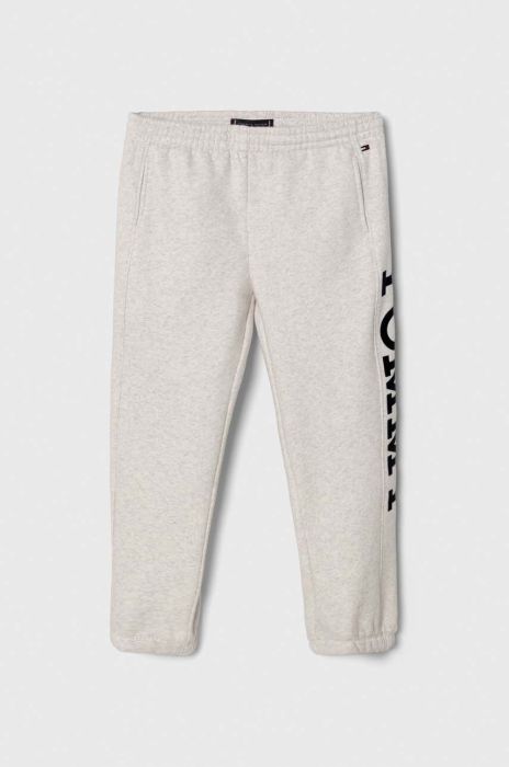 Дитячі спортивні штани Tommy Hilfiger колір сірий з принтом (3447135) Дитячі спортивні штани Tommy Hilfiger колір сірий з принтом (3447135)