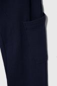 Штани United Colors of Benetton колір синій однотонні Штани United Colors of Benetton колір синій однотонні