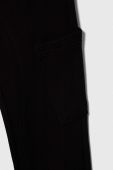 Штани United Colors of Benetton колір чорний однотонні (3389400) Штани United Colors of Benetton колір чорний однотонні (3389400)