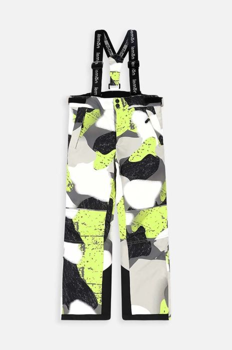 Дитячі лижні штани Lemon Explore колір жовтий Дитячі лижні штани Lemon Explore колір жовтий