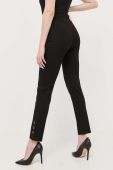 Штани Guess жіночі колір чорний пряме висока посадка (3319911) Штани Guess жіночі колір чорний пряме висока посадка (3319911)