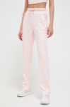 Спортивні штани Guess колір рожевий візерунок (3328195) Спортивні штани Guess колір рожевий візерунок (3328195)